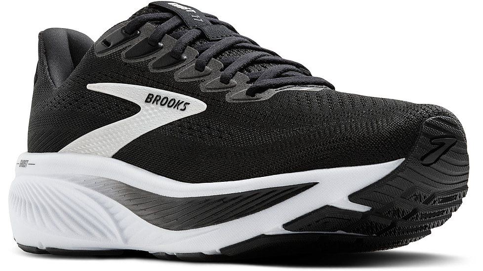 Brooks Ghost 17 Rosd Running Shoes - Mens, Black/Grey/White, 8.5, 1D, 1104421D090.085