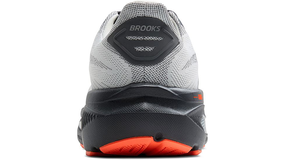 Brooks Ghost 17 Rosd Running Shoes - Mens, Oyster Mushroom/Orange/Ebony, 8, 1D, 1104421D048.080