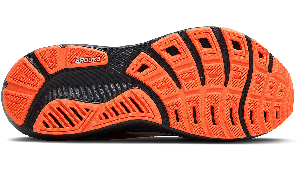 Brooks Ghost 17 Rosd Running Shoes - Mens, Oyster Mushroom/Orange/Ebony, 8, 1D, 1104421D048.080