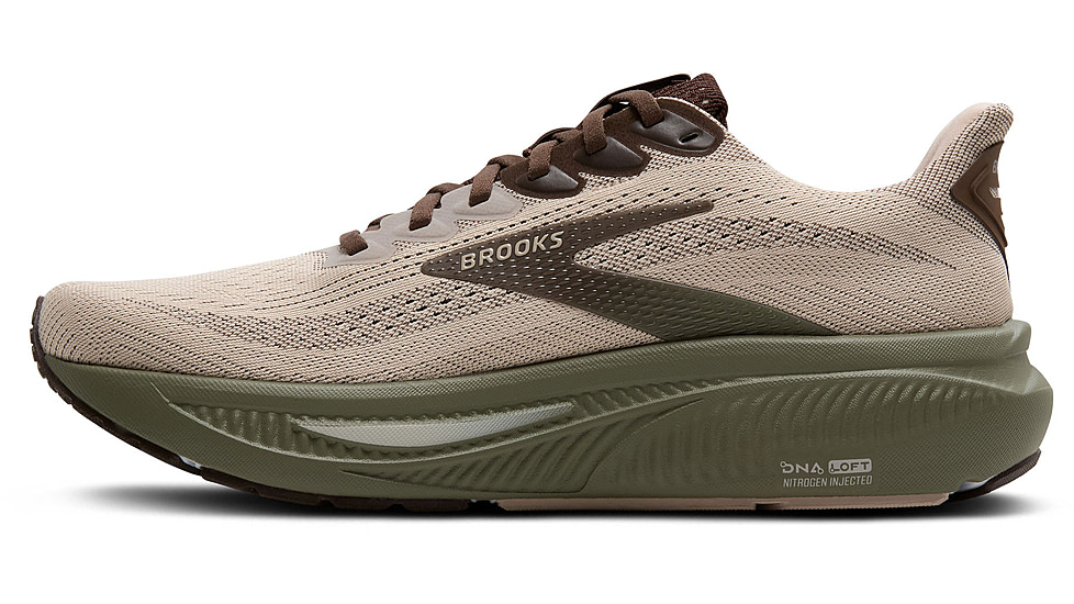 Brooks Ghost 17 Rosd Running Shoes - Mens, Chateau Gray/Brown/Olive, 8.5, 1D, 1104421D297.085