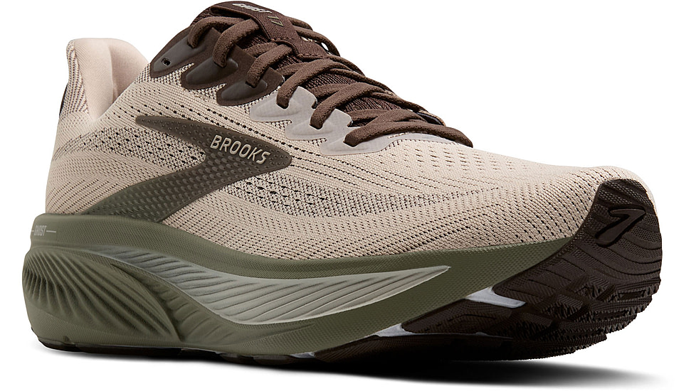 Brooks Ghost 17 Rosd Running Shoes - Mens, Chateau Gray/Brown/Olive, 8.5, 1D, 1104421D297.085