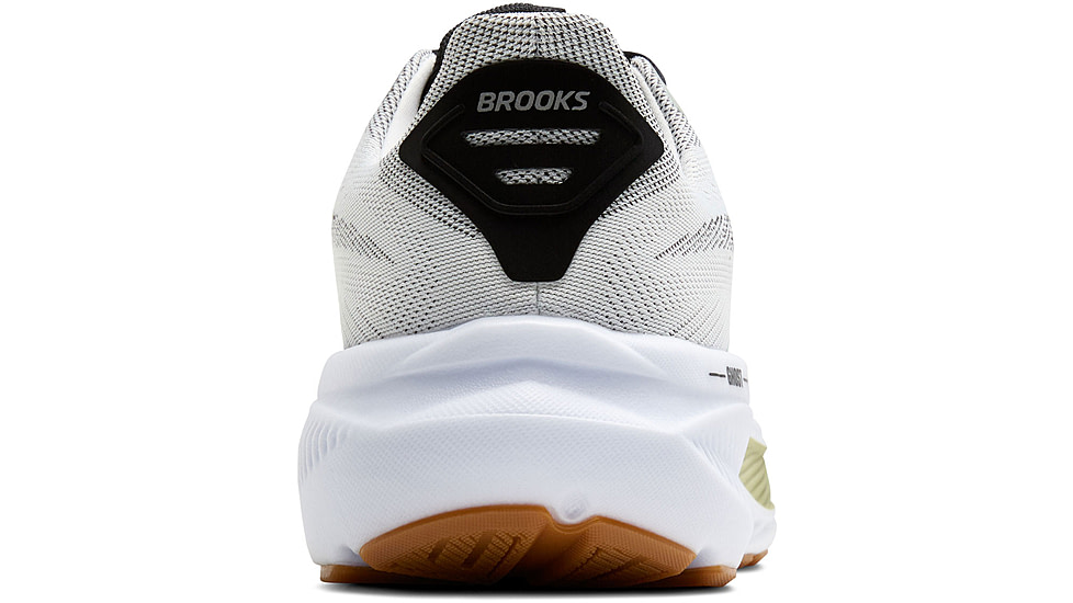 Brooks Ghost 17 Rosd Running Shoes - Mens, White/Black/Tea, 9.5, 1D, 1104421D191.095