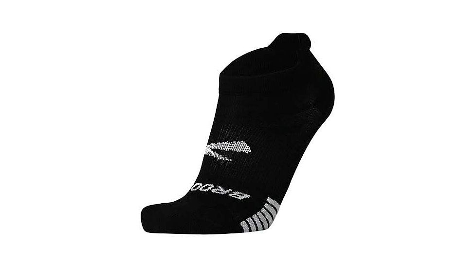 Brooks Ghost Lite No Show 2-Pack Sock, Black, S, 280496001.025