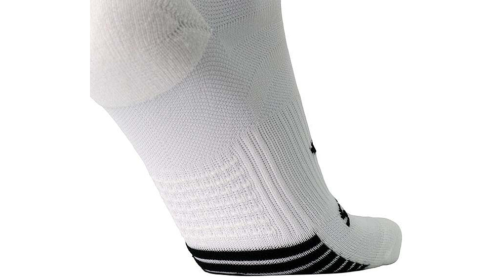 Brooks Ghost Lite No Show 2-Pack Sock, White, L, 280496100.035