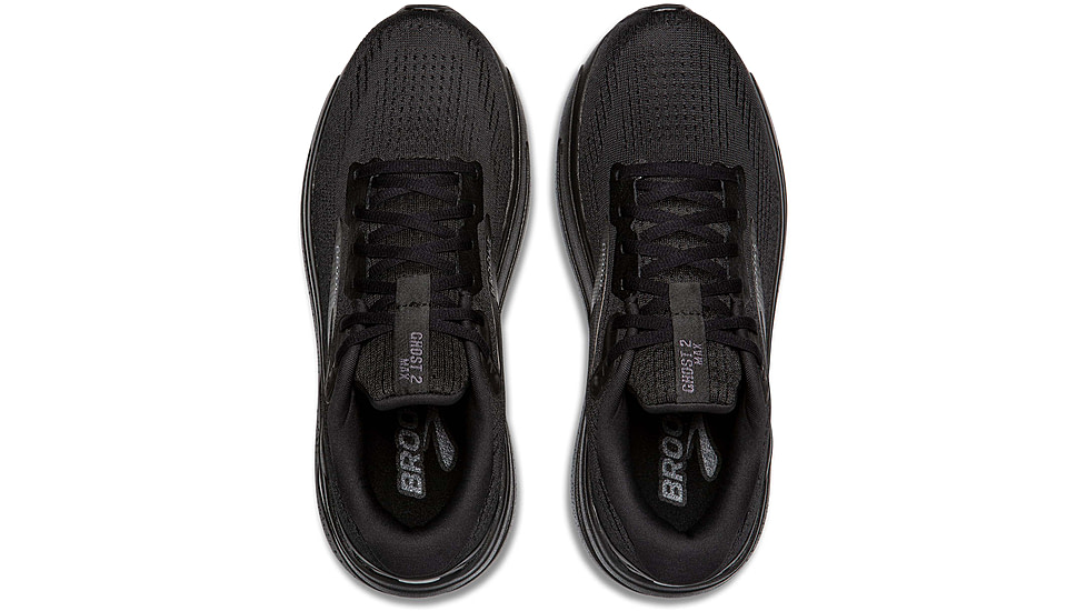 Brooks Ghost Max 2 Road Running Shoes - Mens, Black/Black/Ebony, 11.5 US/Medium, 1104311D020.115