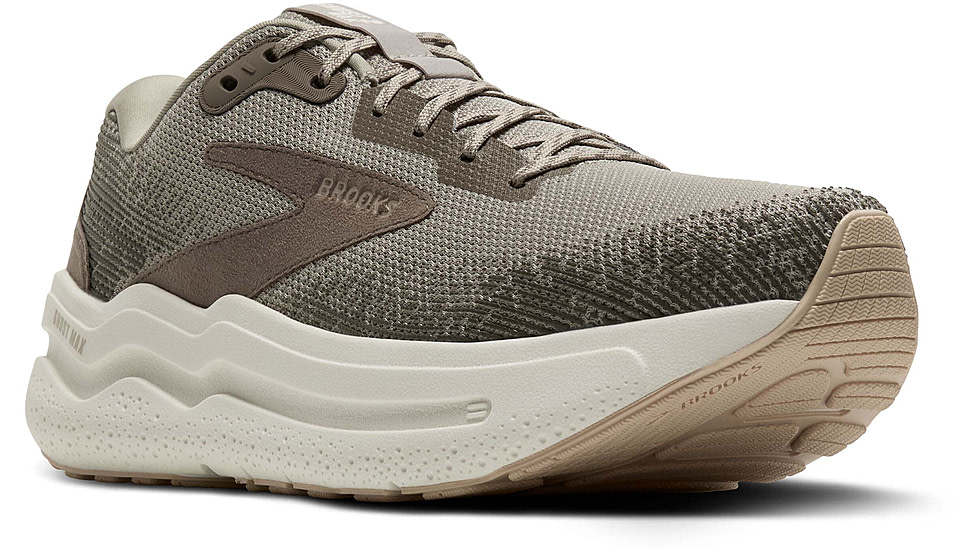 Brooks Ghost Max 2 Road Running Shoes - Mens, London Fog/Falcon/Coconut, 9.5 US/Medium, 1104311D240.095