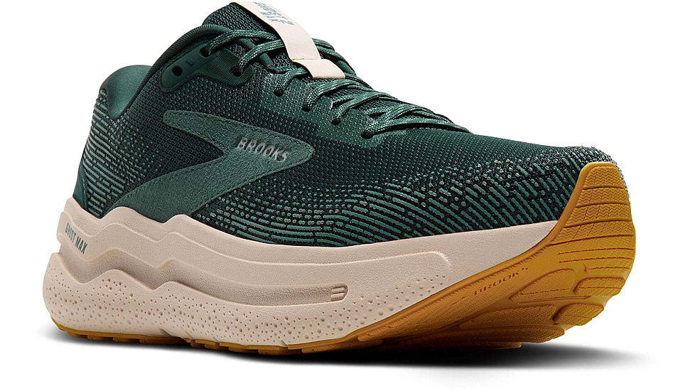 Brooks Ghost Max 2 Road Running Shoes - Mens, Pine Grove/North Atlantic/Grey, 10.5 US/Medium, 1104311D324.105