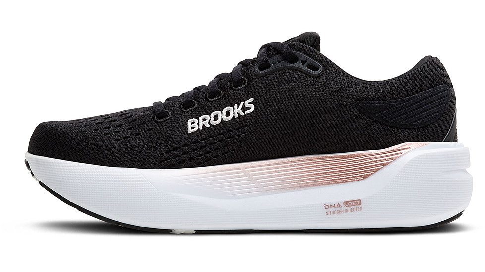 Brooks Ghost Max 3 Road Running Shoes - Womens, Black/black/Rose Gold, 9.5, 1B, 1204571B043.095
