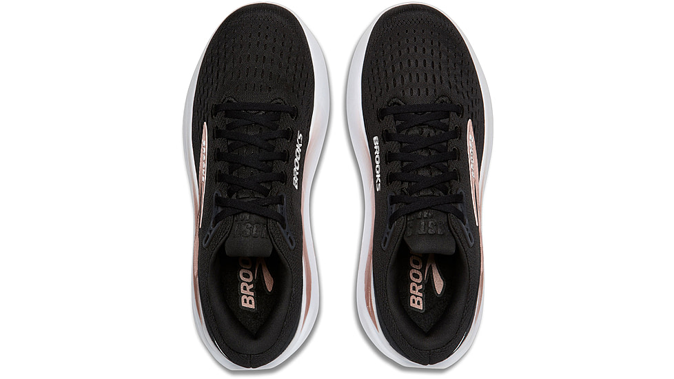 Brooks Ghost Max 3 Road Running Shoes - Womens, Black/black/Rose Gold, 9.5, 1B, 1204571B043.095