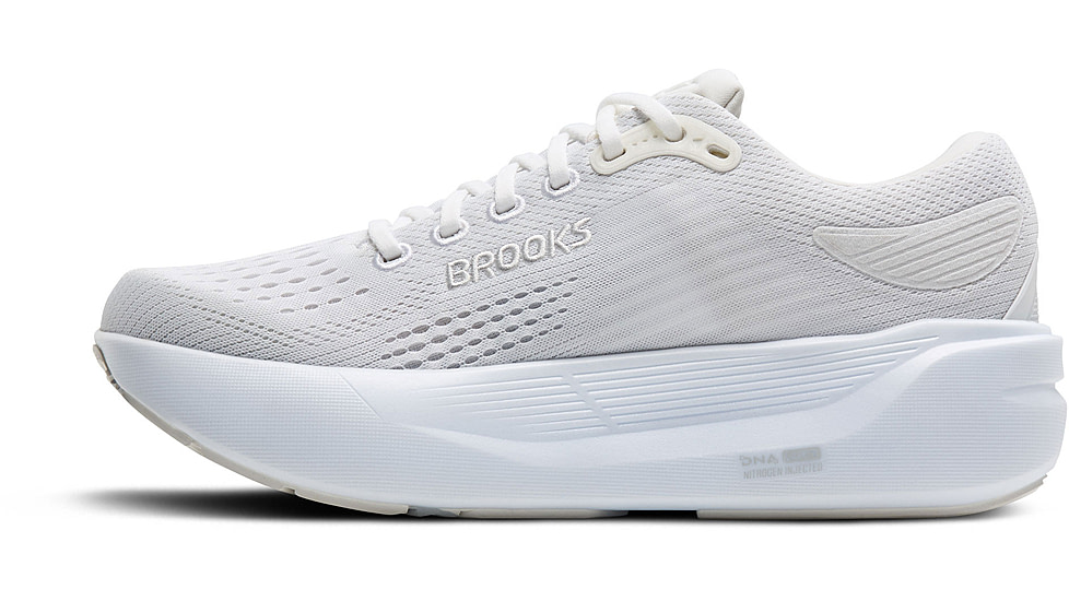 Brooks Ghost Max 3 Road Running Shoes - Womens, White/White, 9.5, 1B, 1204571B142.095