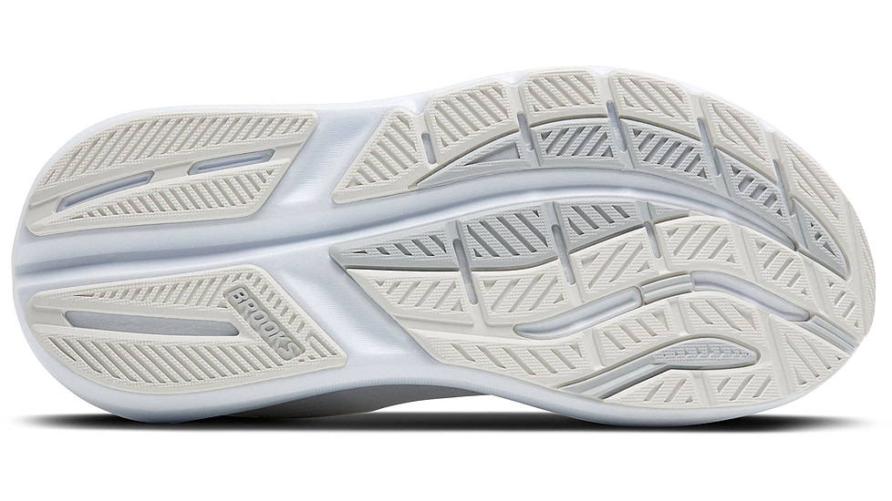 Brooks Ghost Max 3 Road Running Shoes - Womens, White/White, 9.5, 1B, 1204571B142.095