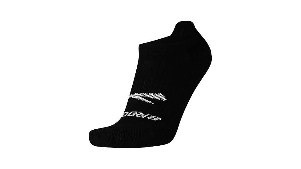 Brooks Ghost No Show Sock, Black, XL, 280498001.040