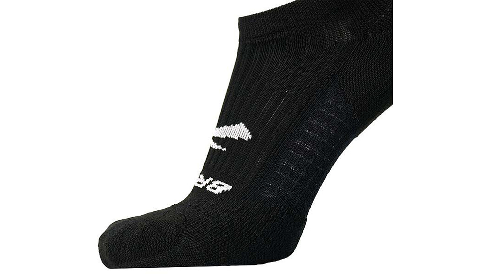 Brooks Ghost No Show Sock, Black, XL, 280498001.040