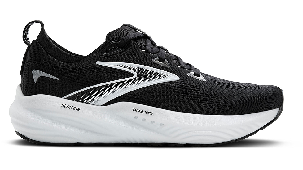 Brooks Glycerin 22 Road Running Shoes - Mens, Black/Grey/White, 13, 1D, 1104451D090.130