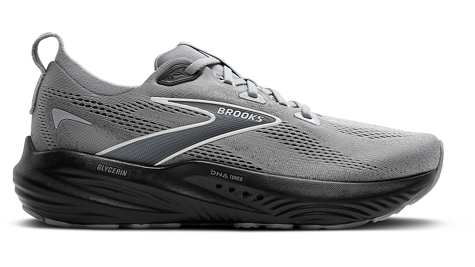 Brooks Glycerin 22 Road Running Shoes - Mens, Primer Gray/Ebony/Bluewash, 8.5, 1D, 1104451D078.085