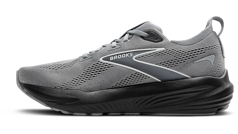 Brooks Glycerin 22 Road Running Shoes - Mens, Primer Gray/Ebony/Bluewash, 8.5, 1D, 1104451D078.085