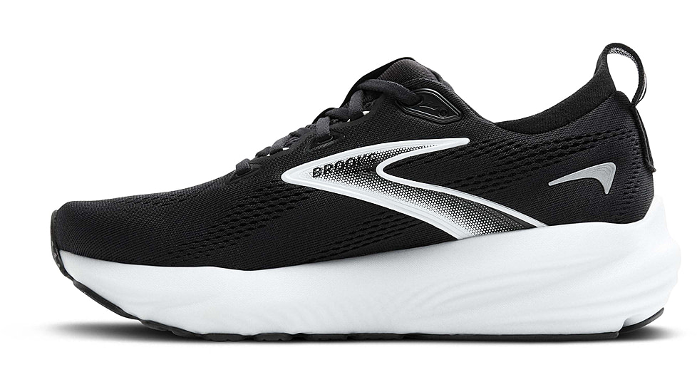 Brooks Glycerin 22 Road Running Shoes - Womens, Black/Grey/White, 7.0 US/Wide, 1204341D090.070