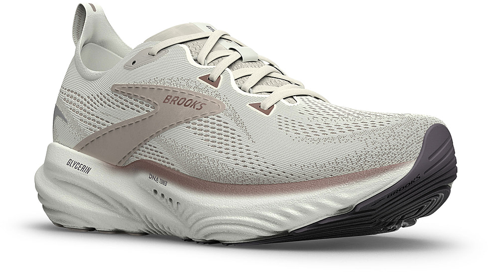 Brooks Glycerin 22 Road Running Shoes - Womens, Coconut/Chateau/Rose, 9.5, 1B, 1204341B126.095