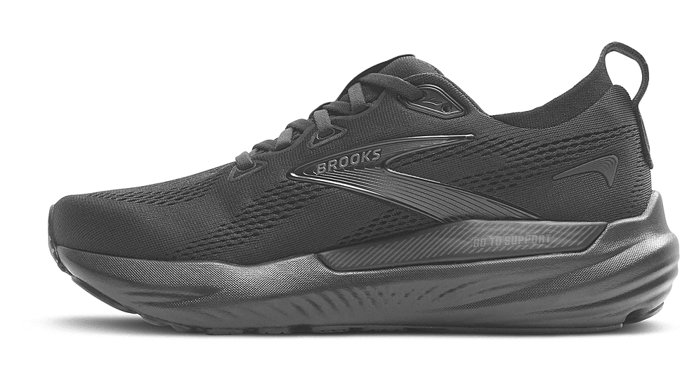 Brooks Glycerin GTS 22 Road Running Shoes - Mens, Black/Black/Ebony, 9.0 US/Medium, 1104461D020.090