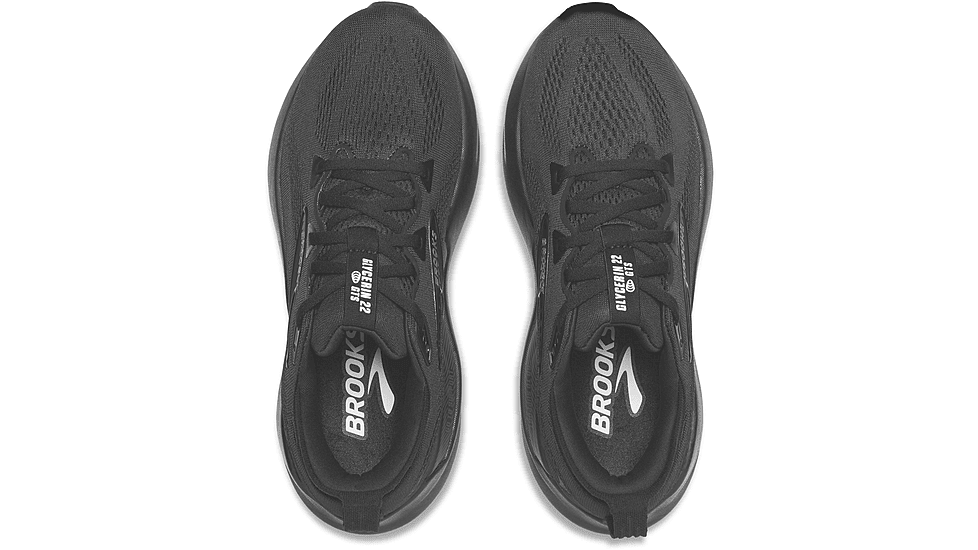 Brooks Glycerin GTS 22 Road Running Shoes - Mens, Black/Black/Ebony, 9.0 US/Medium, 1104461D020.090