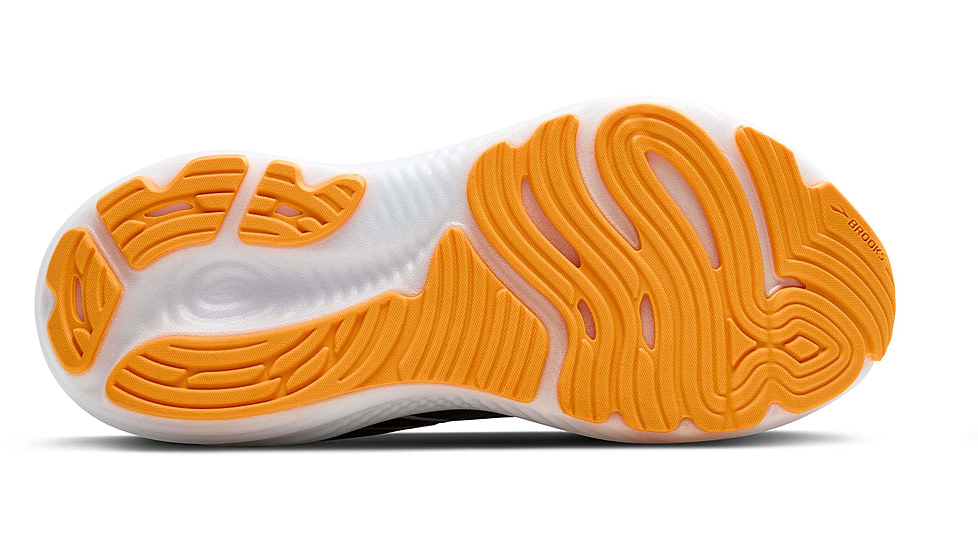 Brooks Glycerin GTS 22 Road Running Shoes - Mens, Black/Country Blue/Orange Pop, 11.0 US/Medium, 1104461D013.110