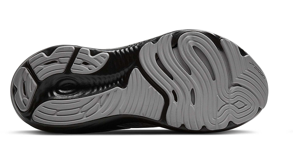 Brooks Glycerin GTS 22 Road Running Shoes - Mens, Primer Gray/Ebony/Bluewash, 9.0 US/Medium, 1104461D078.090