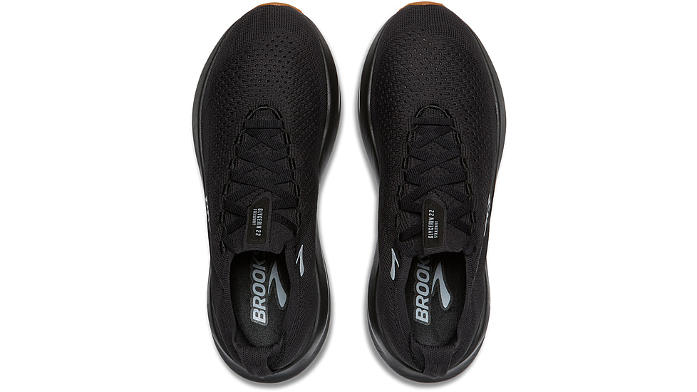 Brooks Glycerin StealthFit 22 Road Running Shoes - Mens, Black/Black, 9.5, 1D, 1104481D072.095