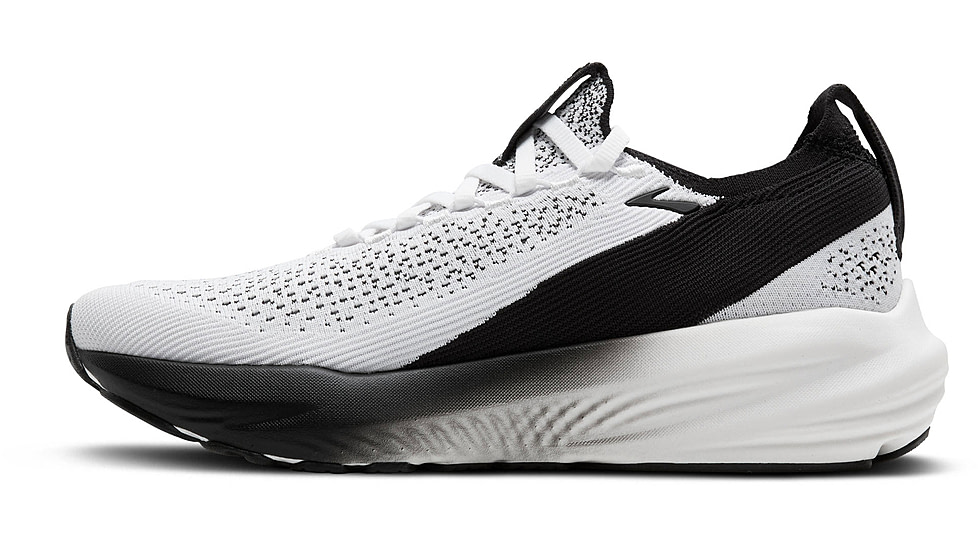 Brooks Glycerin StealthFit 22 Road Running Shoes - Mens, White/Grey/Black, 8, 1D, 1104481D135.080