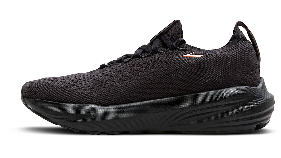 Brooks Glycerin StealthFit 22 Road Running Shoes - Womens, Black/Grey/Rose Gold, 6, 1B, 1204371B068.060