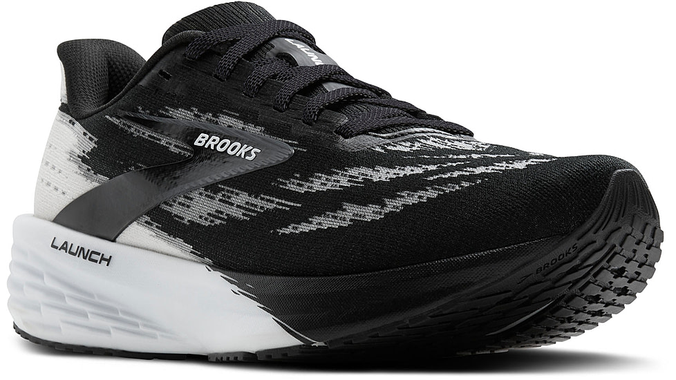 Brooks Launch 11 Road Running Shoes - Mens, Black/White, 8.5, 1D, 1104501D087.085