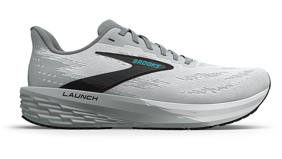 Brooks Launch 11 Road Running Shoes - Mens, Oyster/Primer Gray/Blue, 8.5, 1D, 1104501D021.085