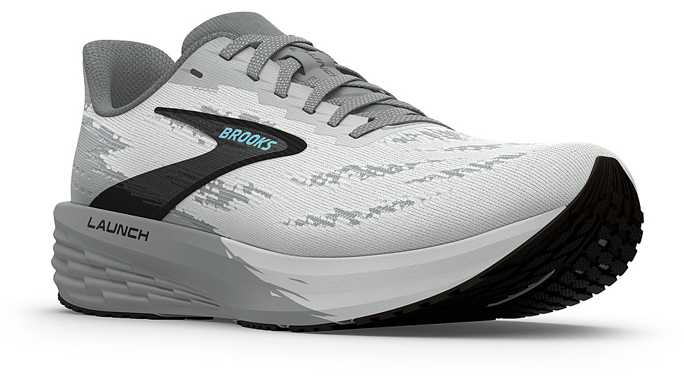 Brooks Launch 11 Road Running Shoes - Mens, Oyster/Primer Gray/Blue, 8.5, 1D, 1104501D021.085