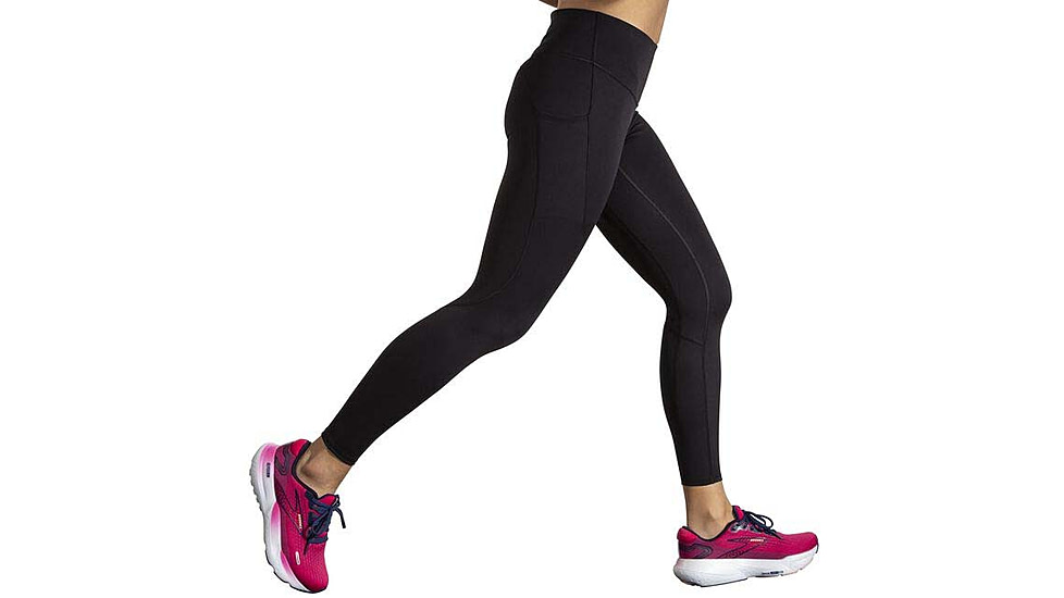 Brooks Spark Tight - Womens, Black, Large, 221664001.035