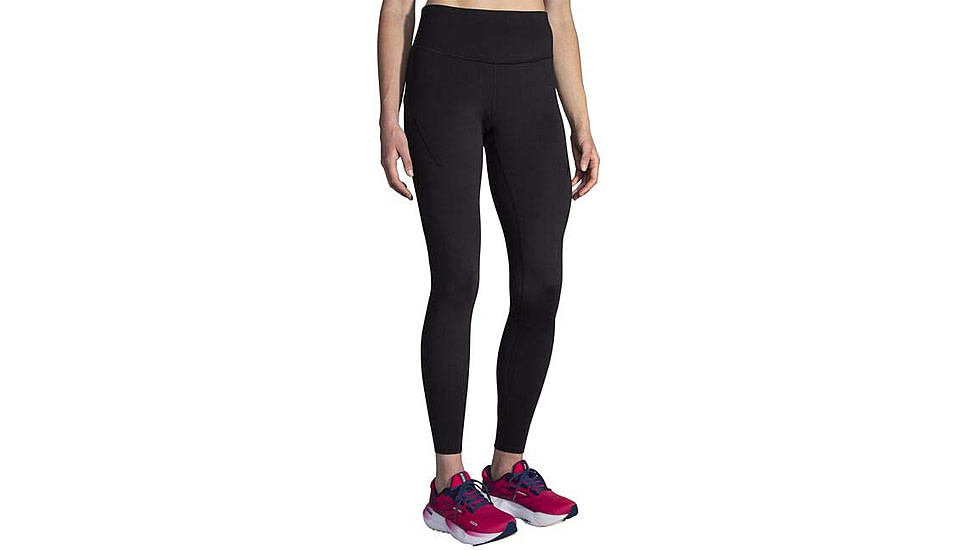 Brooks Spark Tight - Womens, Black, Large, 221664001.035