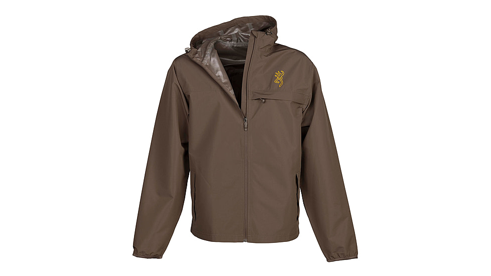 Browning Big Game Kanawha Rain Jacket - Mens, Extra Large, Major Brown, 3041849804