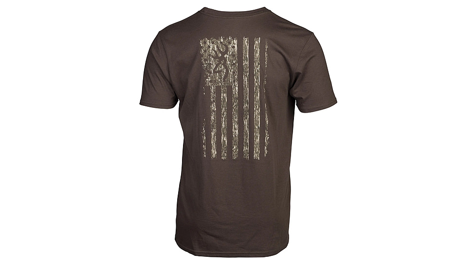 Browning Camo Flag Short Sleeve T-Shirt - Mens