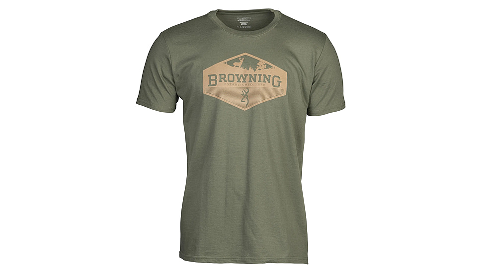 Browning Hillside Short Sleeve T-Shirt - Mens