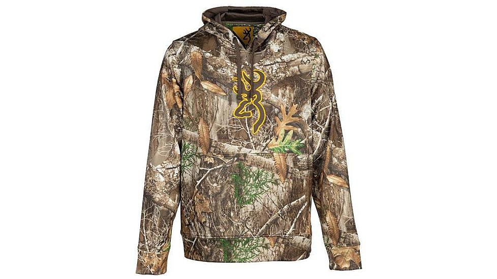 Browning Hooded Tech Long Sleeve Top