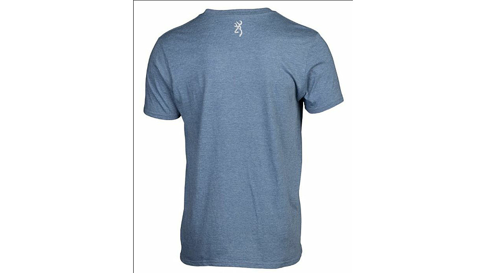 Browning Circuit Short Sleeve T-Shirt - Men's, Blue, Large, 5010106503