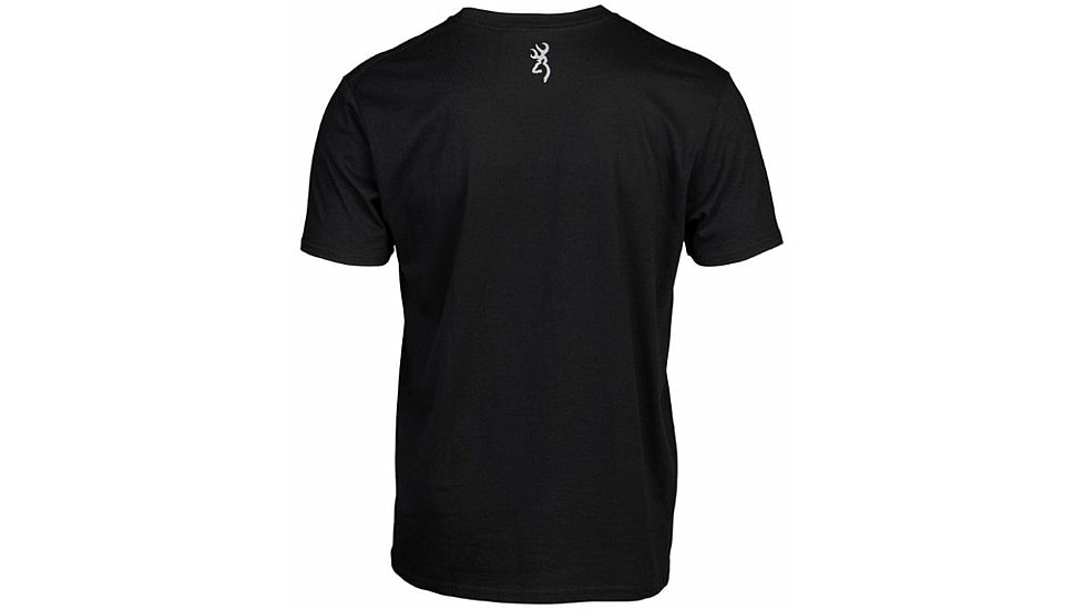 Browning HT Buckmark Short Sleeve T-Shirt - Men's, Black, Large, 5010149903
