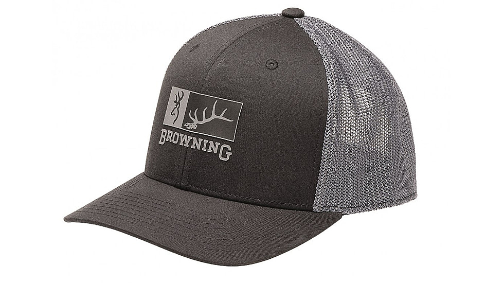 Browning Men's Cap ELK Ridge, Black/Gray, 308018791