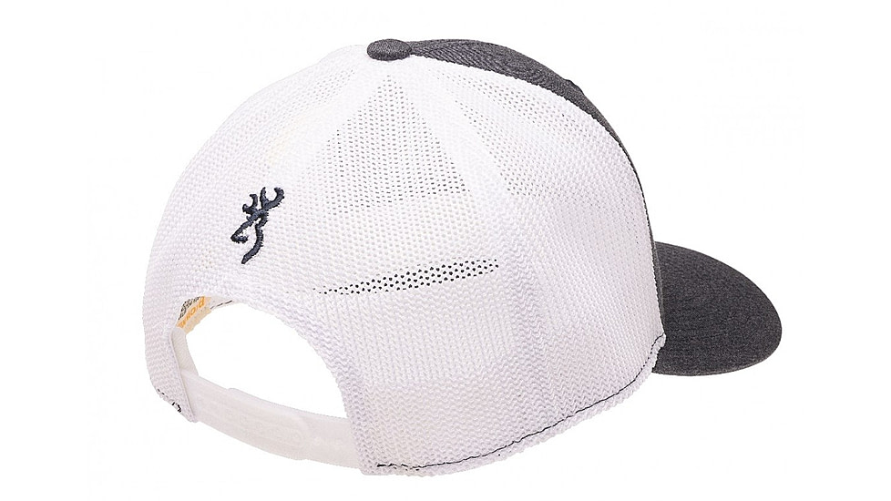 Browning Men's Cap Mustang Back Rec Flag Patch, Navy, 308036651