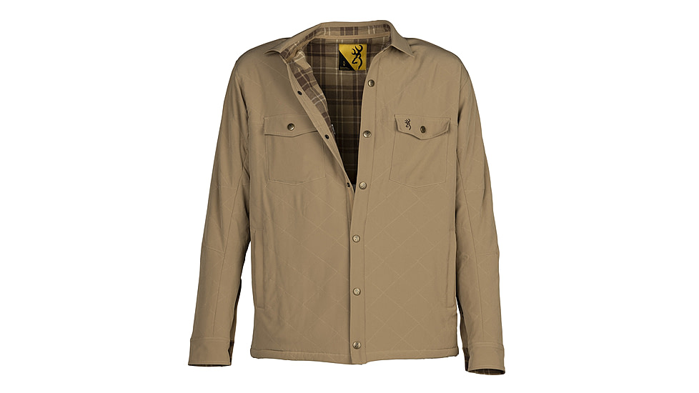 Browning Galo Quilted Jacket - Mens, Tan, Large, 3043654803