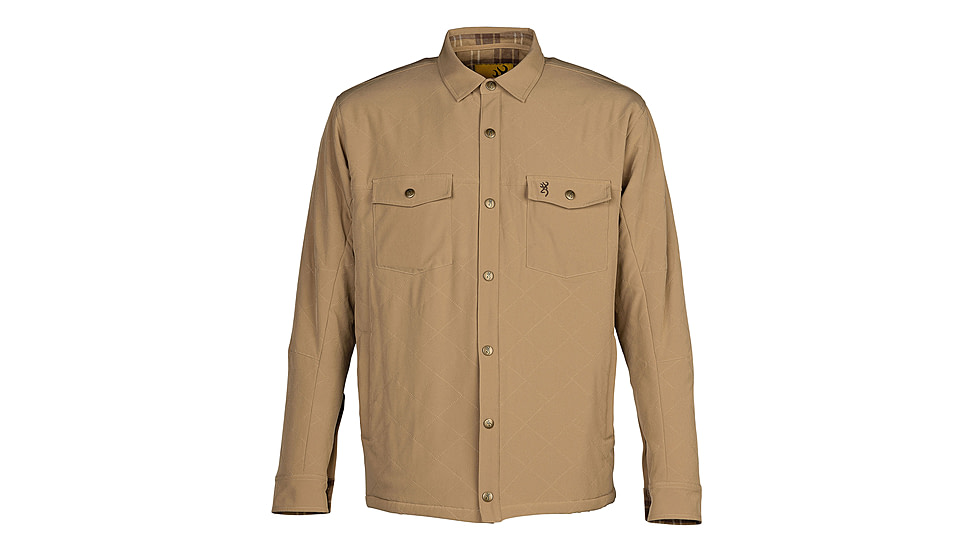 Browning Galo Quilted Jacket - Mens, Tan, Large, 3043654803