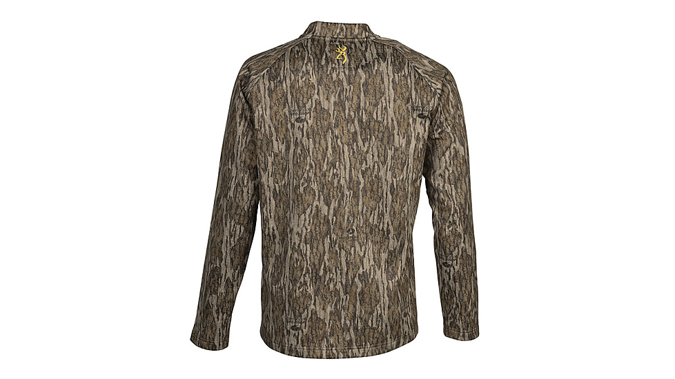 Browning Gunner Long Sleeve Baselayer Shirt - Mens, 3XL, Mossy Oak Bottomland, 3010951906