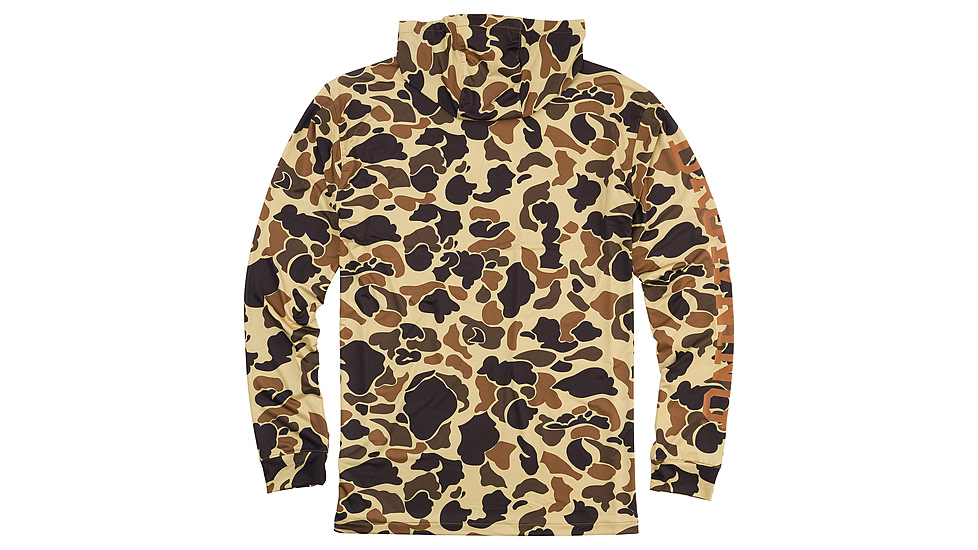 Browning Hooded Long Sleeve Sun Shirt - Mens, Vintage Tan, Large, 3010861203