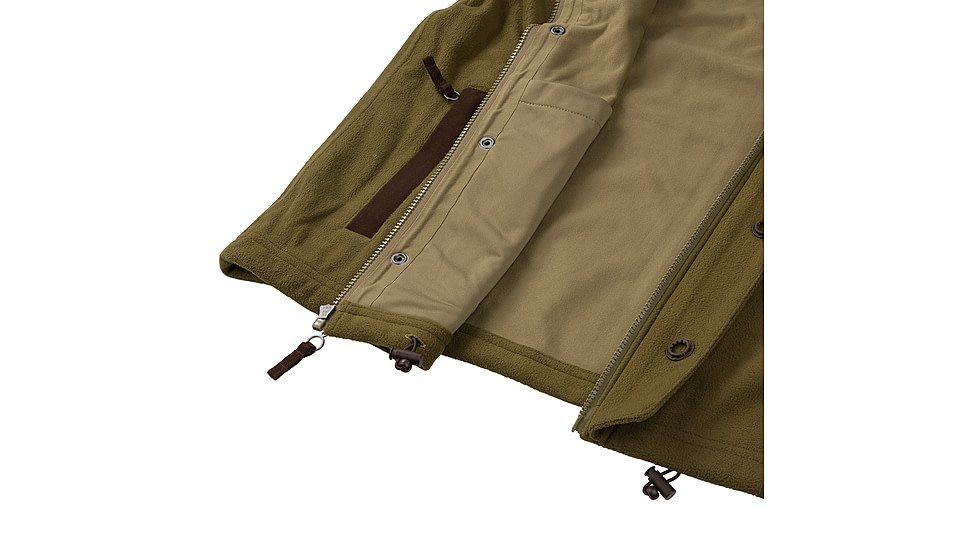 Browning Hydro-Fleece Jacket - Mens, Dark Olive, Medium, 3041218402