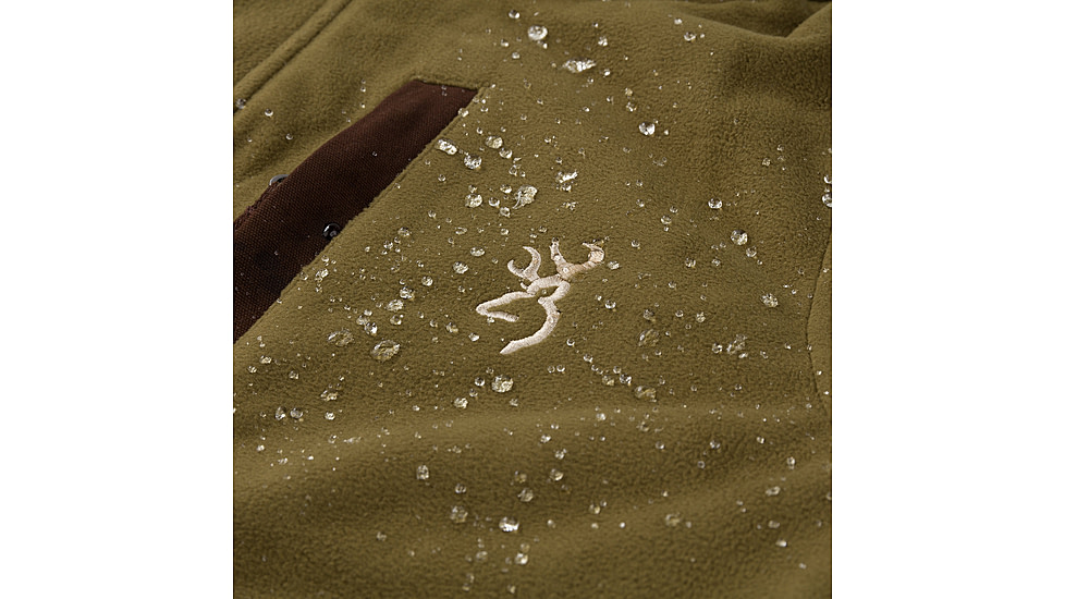 Browning Hydro-Fleece Jacket - Mens, Dark Olive, Medium, 3041218402