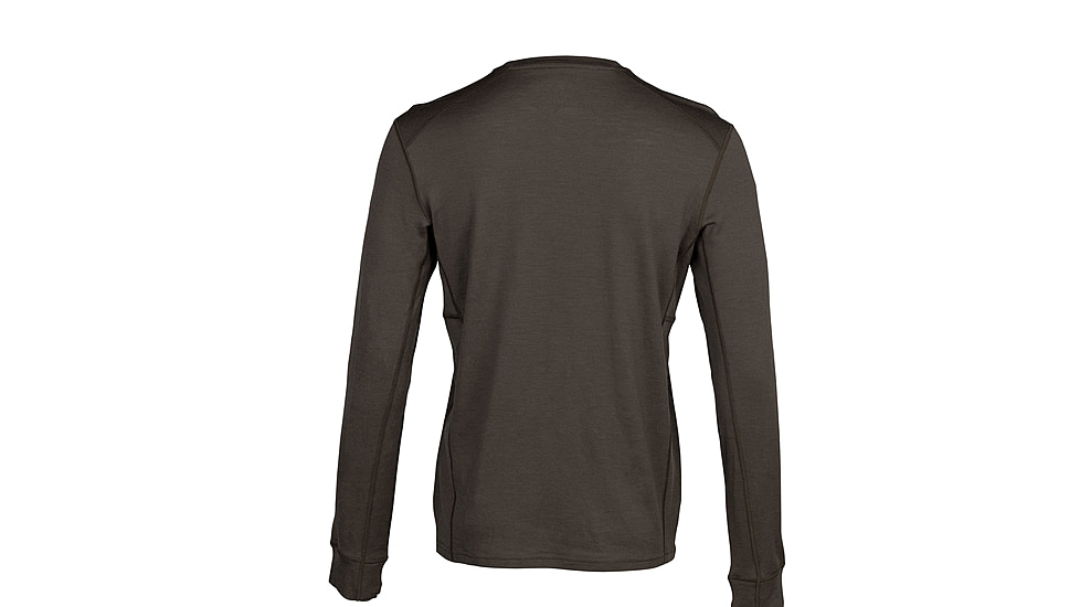 Browning Merino Crew Long Sleeve Baselayer Shirt - Mens, Small, Major Brown, 3010949801