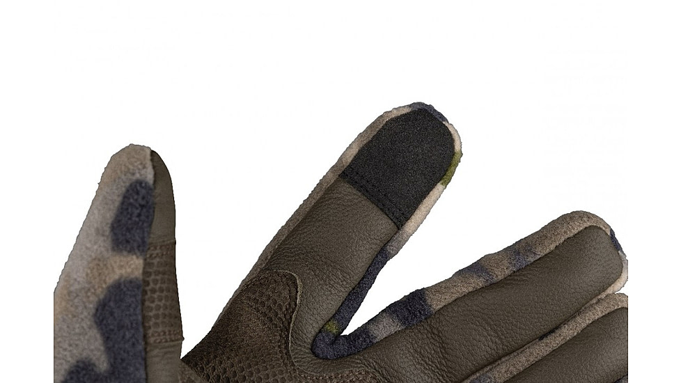 Browning Muted Fleece Gloves, Ovix Camo, Extra Large, 3070293404